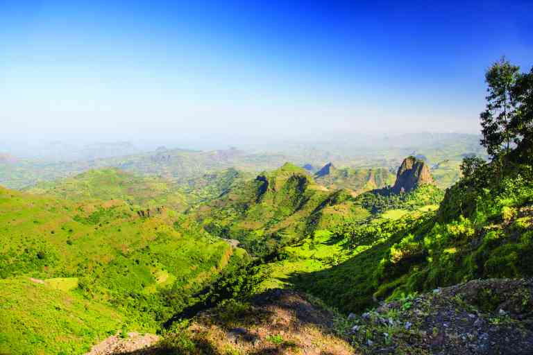Simien Mountains by Graham Meale