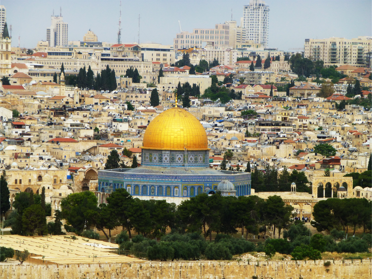 Dome of the Rock, Jerusalem by Marion Bunnik