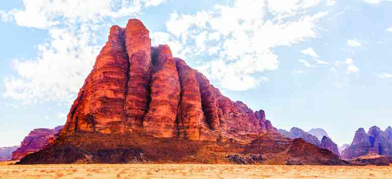 Seven Pillars at Wadi Rum, Jordan by Graham Meale